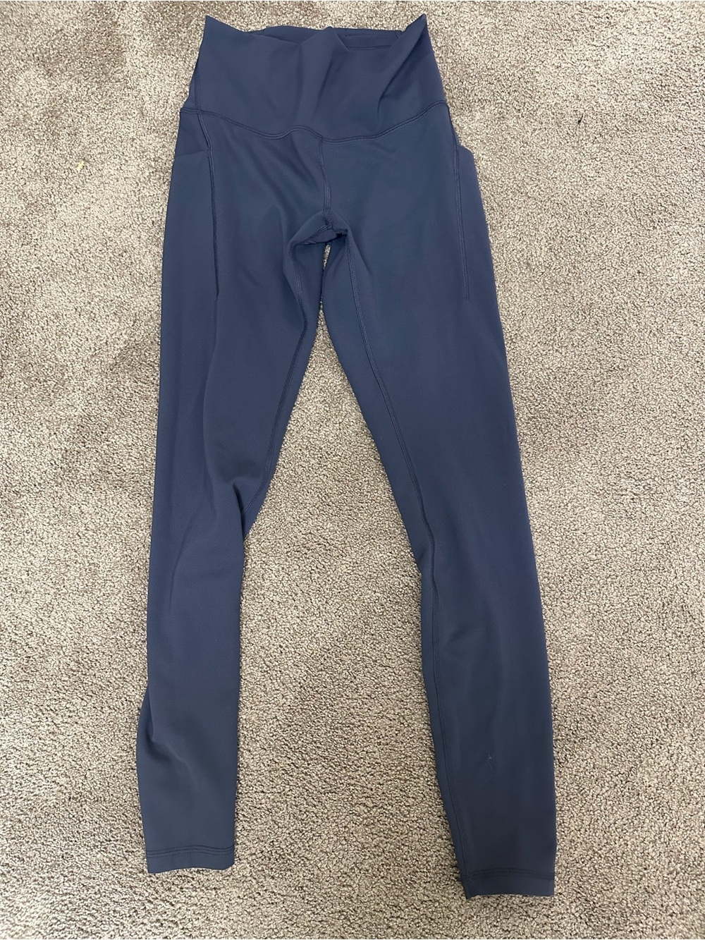 lululemon athletica deep purple wundertrain High-Rise Full-Length Leggings